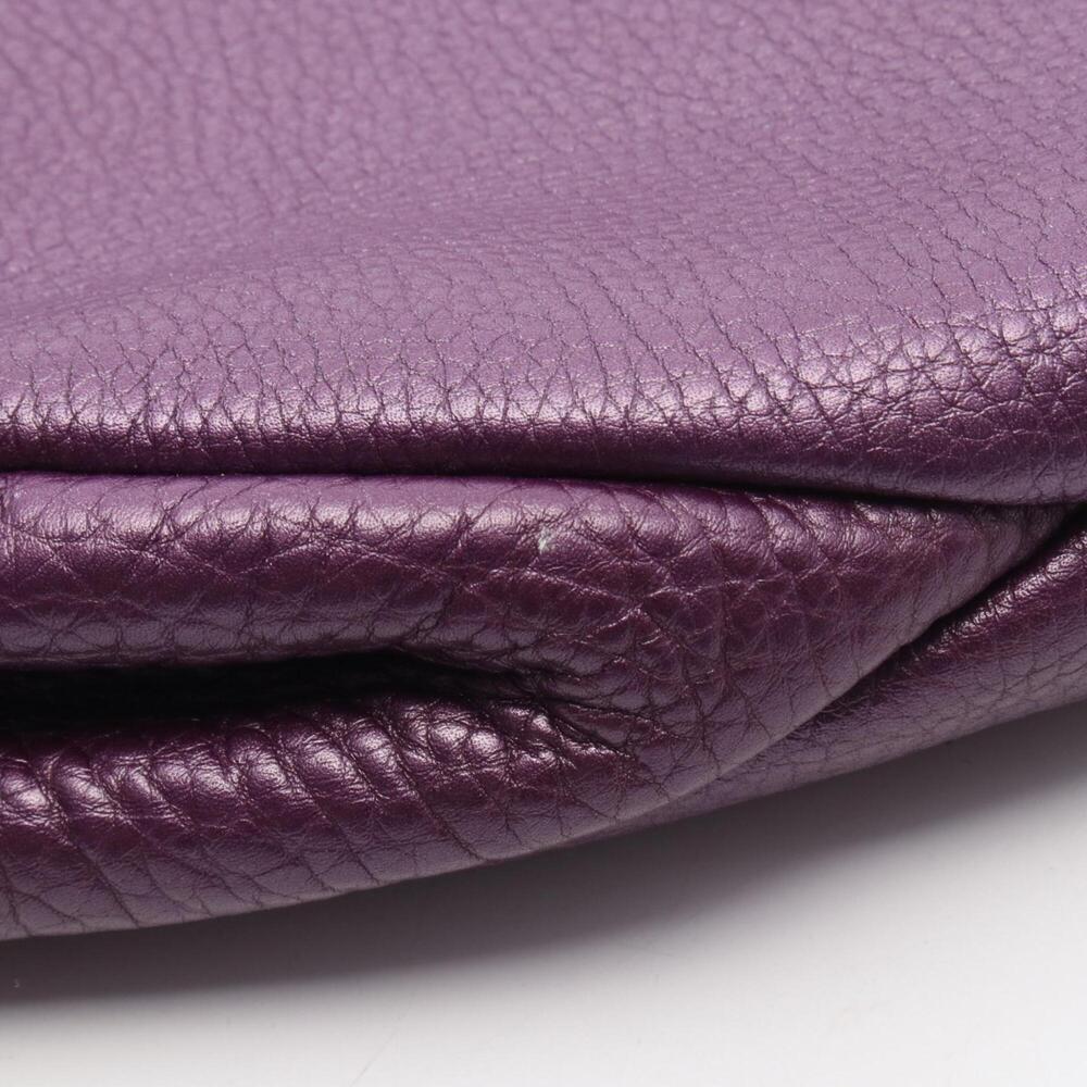 GUCCI Purple Leather Tote Bag - Picture 5 of 7
